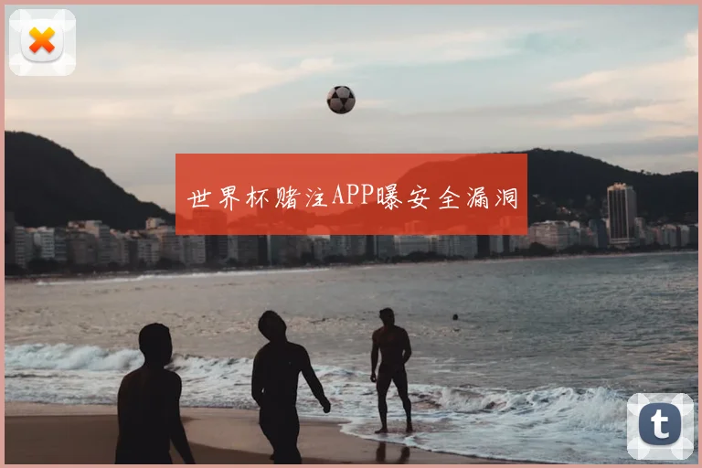 世界杯赌注APP曝安全漏洞